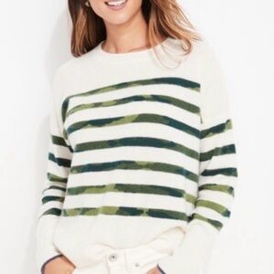 Vineyard Vines Cashmere Camo Striped Sweater